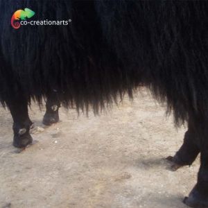 Customized Lifelike Animatronics Robotic Animal Wild Yak Replications For