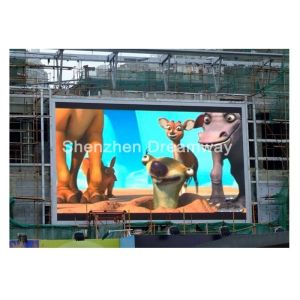 High Refresh Rate DIP546 P16 Outdoor Advertising LED Display with 1R1G1B Full