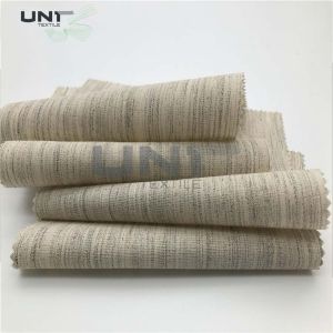 China Polyester Uniform Interlining Fabric Lining Stiff And Smooth on sale