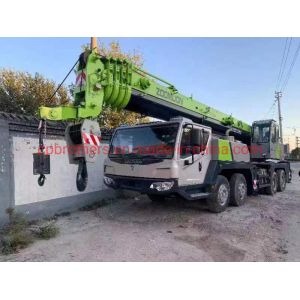 Folding Zoomlion 70 Tons Crane for Lifting Renovated Condition Used 4 Shaft