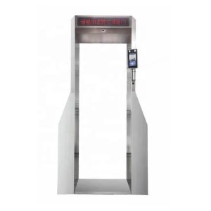 Walk Through Security Scanners With Body Temperature Detection And Disinfection