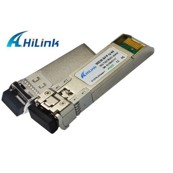 Quality WDM Cisco 10G SFP Modules Ethernet Optical Transceiver 1270nm / 1330nm 40km for sale