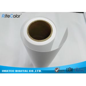Waterproof Matte Polyester Solvent Canvas Rolls For Roland / Mimaki / Mutoh