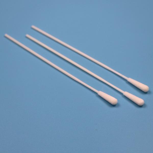 Disposable ABS Stick Flocked Nylon Oral Swab Sterile Specimen Collection Swab