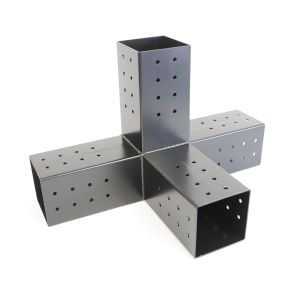 Wall Mount Pergola Hardware Brackets UV And Weather Resistant 4 Pack