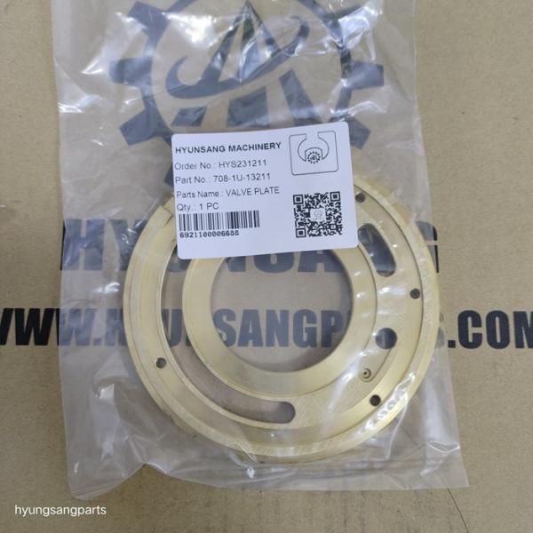 Hyunsang Hydraulic Parts Valve Plate 708-1U-13211 7081U13211 For PC600 PC650
