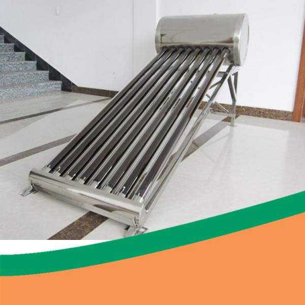 Buy rooftop vacuum tube 80L unpressurized solar hot water heater system at wholesale prices