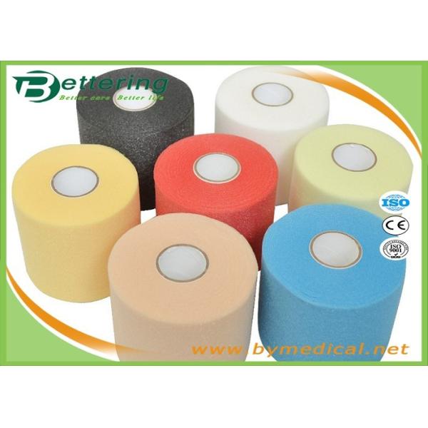 Buy Elastic Adhesive Athletic Underwrap Tape , Polyurethane Medical Foam Tape Breathable at wholesale prices