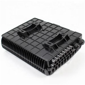 16 Core Fiber Optic Termination Box , Black Optical Termination Box Waterproof