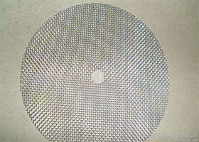 AISI304/316 Round Mesh Filter Disc , Washable Aluminum Air Filters