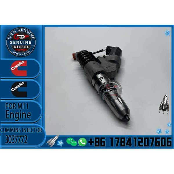 Excavator Accessories Fuel Injector 4903084 3080429 4903319 3037772 for Cummins QSM11 ISM11 M11 for Construction Machinery