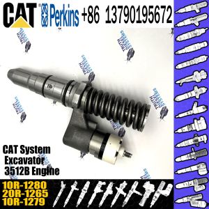 Cat engine 3508B 3512B 3516B fuel injector assy 250-1308 10R-1280 for caterpilla