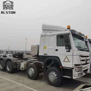 Howo Sinotruk 420hp Used Tractor Trucks Euro 2 Emission