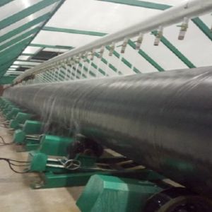 Steel Pipe Internal FBE External 3lpe Anti-Corrosion Coating Equipment for Water