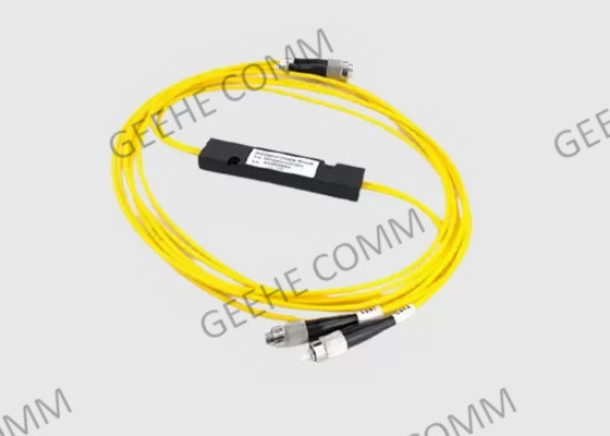 Buy ABS Box Single Mode FC/UPC 1 To 2 Fiber Optic Cable Splitter at wholesale prices