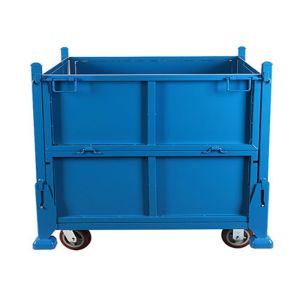 China Large Steel Automotive Stillages Cage Bin Flexible Durable on sale