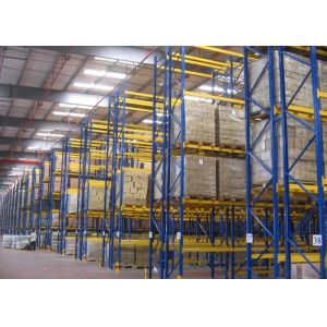 Quality High Density Steel Selective Rack 2000KG Warehouse Shelving Systems for sale