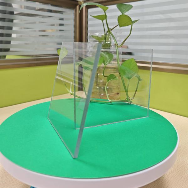 Buy 6mm Transparent 4*8feet Polycarbonate Solid Sheet For Safety Barrier at wholesale prices