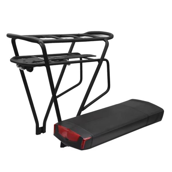 Rear Rack Lithium E Bike Li Ion Battery For Electric Bikes 36v 13Ah 15Ah 17AH 17