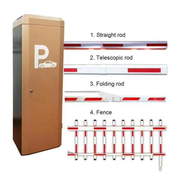Automatic Boom Barrier 1000m Alitude Parking Pole Barrier Gate