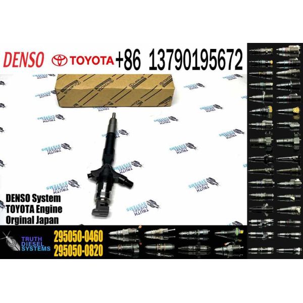 Common Rail Injector 23670-30400 diesel Fuel Injector 295050-0460 for toyota