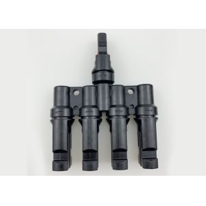 Photovoltaic Solar Branch Connector Electrical T Parallel Connector 4000W