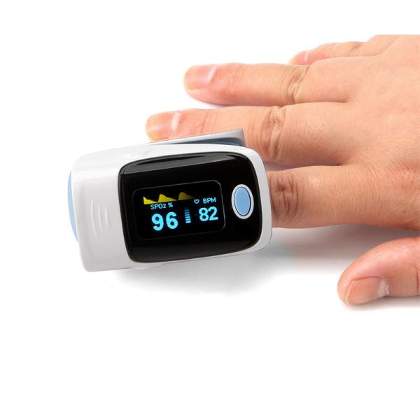 Finger Pulse Oximeter Portable Heart Rate Monitor Spo2 Blood Oxygen Saturation