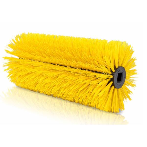 Flexible Adjustable Outer Diameter 400mm PET Wire Roller Road Sweeper Brush