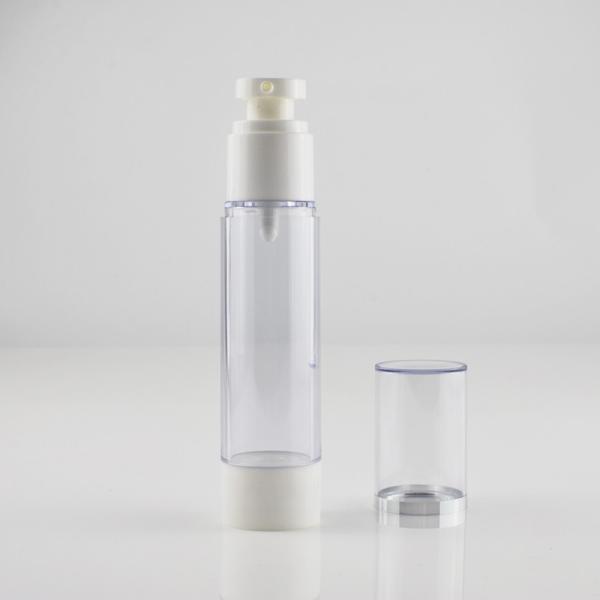 No Spill 80ml 120ml Plastic Airless Pump Bottles For Thick Cream