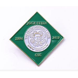 Popular Custom Made Enamel Badges , Metal Die Struck Lapel Pins