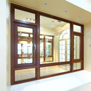 Powder Coated Surface Custom Aluminium Windows For Housing Series