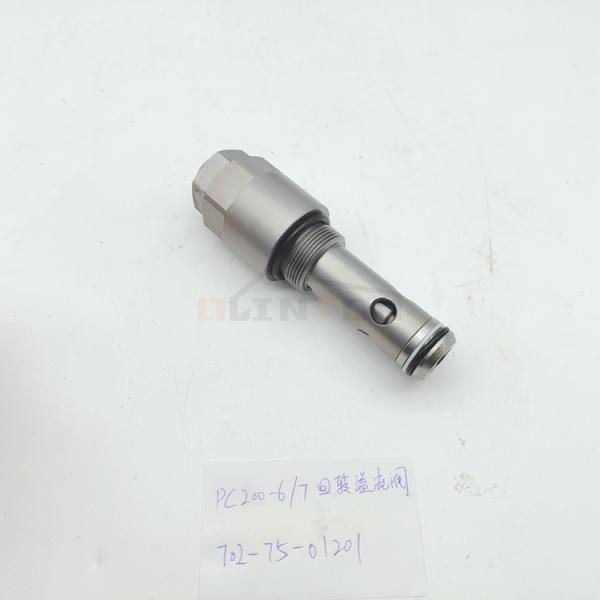 Construction Works Part No 702-75-01201 PC200-7 Swing Valve Relief Valve 702-75-01200