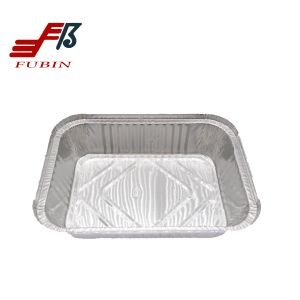 8011 Aluminium Foil Lunch Box Rectangular Safe Material