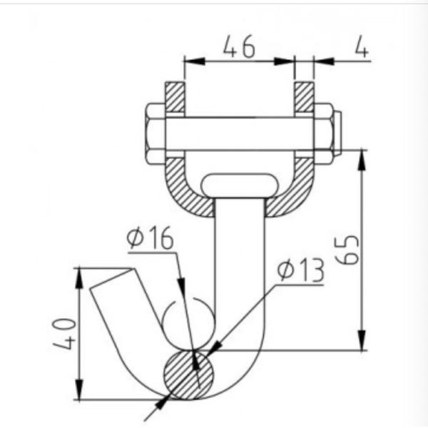 800KG J Hook Heavy Duty 1 Inch Tie Down Straps