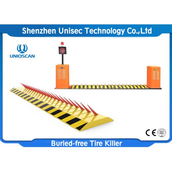 Buy Electronic Hydraulic Tyre Spike Barrier / Automatic Spike Barrier IP67 at wholesale prices