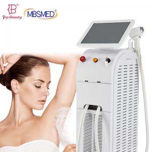 Quality 2 In 1 Nd Yag Laser+ 808 755 1064nm Diode Laser Hair Removal Machine Skin Rejuvenation Salon Beauty Equipment for sale