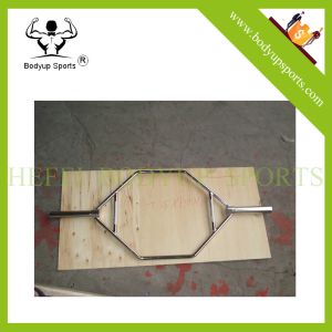 Combo Hex Squat Deadlift Shrug Barbell Bar