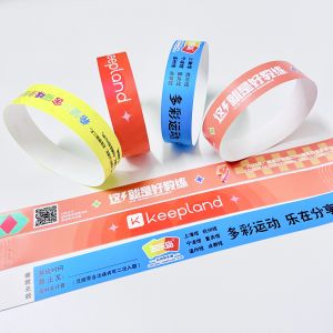 UV Resistant Customized Wristband with Security Slits for Sale