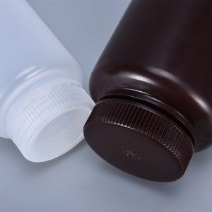 1L Transparent PP Thicken Plastic Chemical Reagent Lab Leakproof Bottles with