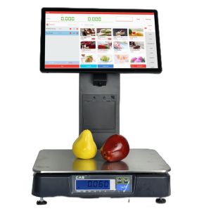 NETP Certified AI Scale Payment Kiosk for Supermarkets and Retail Stores