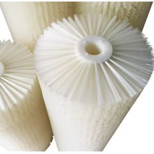 Nitrile Gloves Assembly Line Demoulding Disc Brush Lip Curling Brush