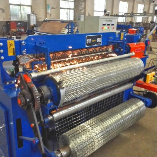 Buy 100 Rows/Min Shuttling Automatic Wire Mesh Welding Machine , PLC Diamond Fence Making Machine at wholesale prices