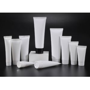 Customizable 60ml Flip Cap Plastic Tube Packaging Refillable Hand Lotion Tubes