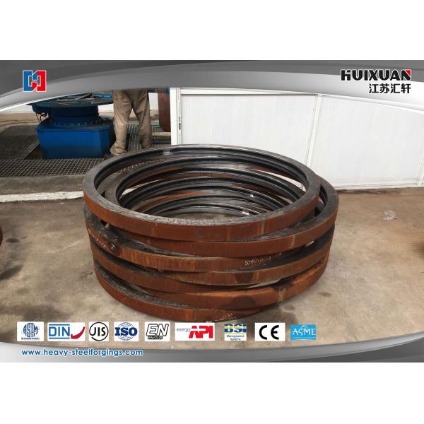 Toothed Rotation Bearing Forging Heat Treatment With Quenching Surface