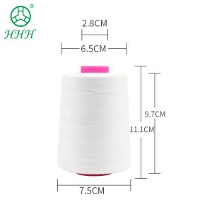 100% Cotton Sewing Thread With Chemical Resistance 500 Rolls