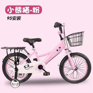 OEM 1 Speed Childrens Training Wheel Bikes 12 14 16 Inch For 3-5 Years Kid Girls