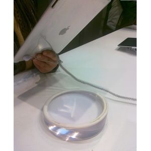 COMER interactive environment tablet display stand holder charging & alarm