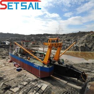 Sand Pump Cutter Suction Dredging Machinery Capacity 60-4000m3 Dredging