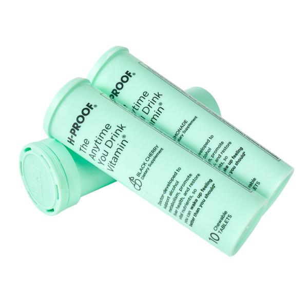 Buy Vitamin C Effervescent Tablets Packaging PP Tube Bottle with Spring Cap and PP Material at wholesale prices