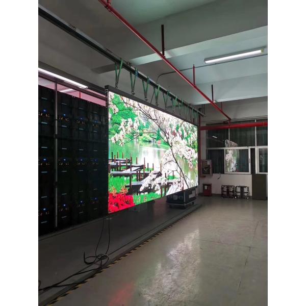 Curved Slim Rental Stage LED Panel 60Hz Frame IP43 Easy Installation Hang Up